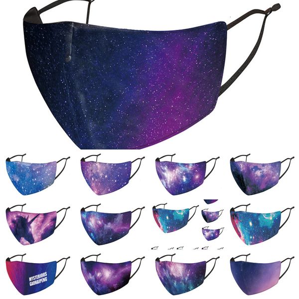 

stars stripe protection mouth respirator ear hanging reusable mascarilla fashion anti haze cotton cloth face mask 8 nuetc