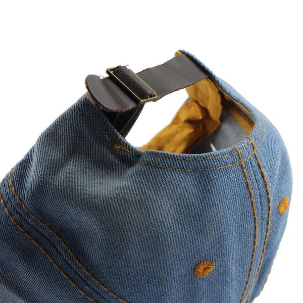

flb] cowboy baseball cap fall casual sanpback hats for men and women outdoor sport denim jeans hip hop wholesale f220 sqcxxb, Black;white