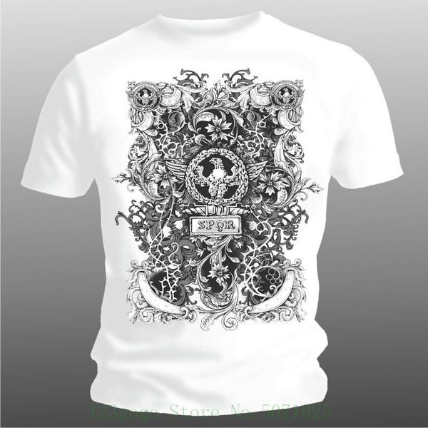

t shirt spqr , senatus populusque romanus , blumenmuster designed by new design gift male tee shirt designing sport hooded sweatshirt hoodie