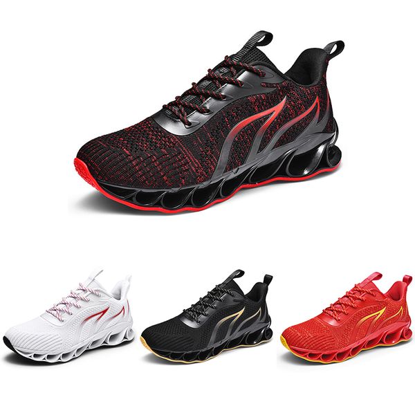 

non-brand running shoes for men fire red black gold bred blade fashion casual mens trainers outdoor sports sneakers 40-46, Black;white