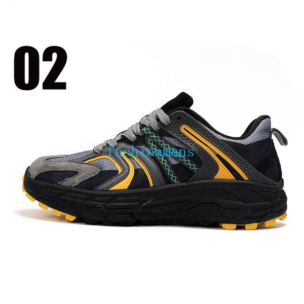 

fashion treeperi chunky 10 running shoes black grey yellow us 8 eur 41.5 for men
