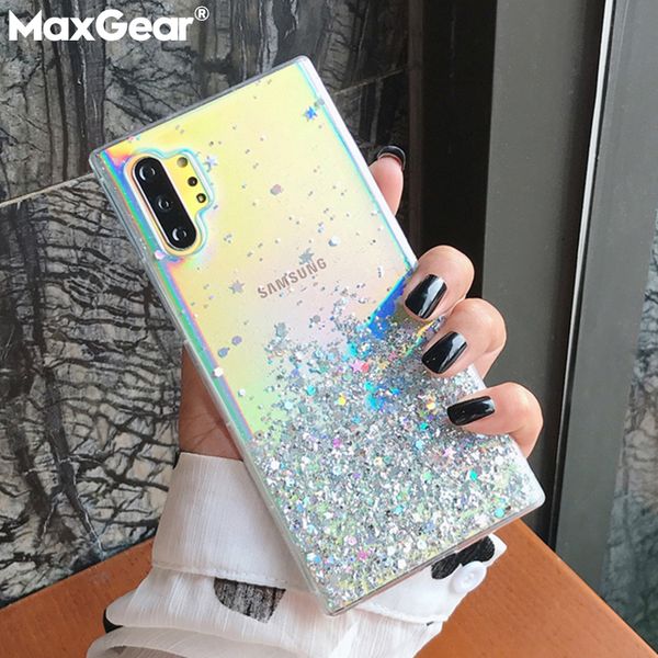 

blitter bling sequins case case для samsung galaxy s20 s20 s9 s9 s8 plus примечание 20 8 9 10 pro lite a50 a70 a51 a71 мягкая четкая крышка