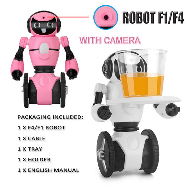 Intelligente intelligente Roboter-KI mit Kamera, Roboterarm, Gleichgewicht, Hindernisvermeidung, Puzzle, Spielgefährte, Mini-Vektor, RC-Roboter, Spielzeug, Kindergeschenk, LJ201105