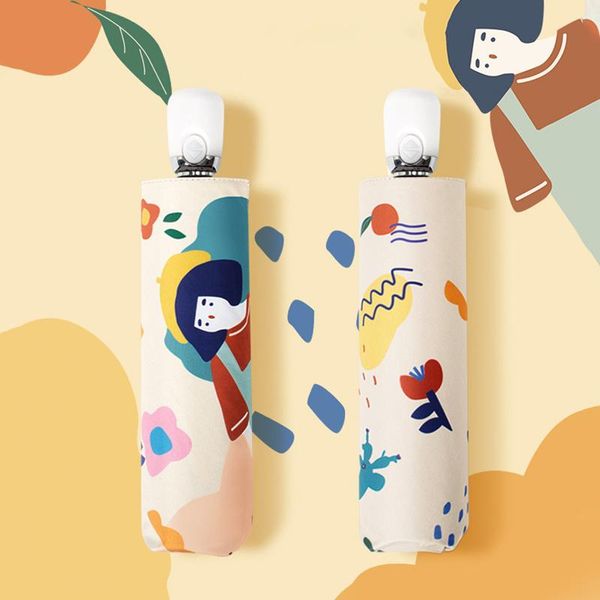 

японский стиль симпатичные umbrella girls matic и mini clear зонт дождь женщины ув зонтик ветрозащитный зонтики paraguas bbyfvl wrhome