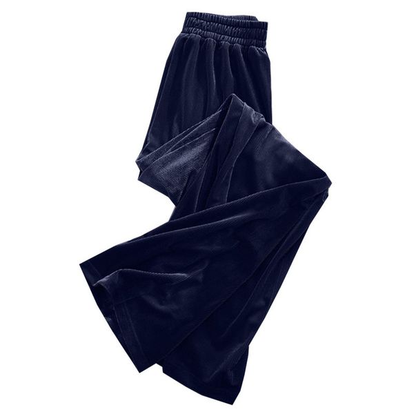 

2021 winter high waist trousers women corduroy wide-leg new female warm fashion casual autumn chic pants wfqf, Black;white