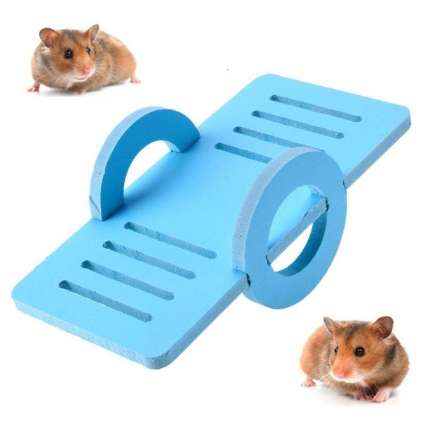 

candy toy hamster lovely seesaw wooden color pet small animal playground toys
