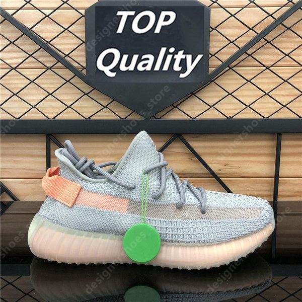 

new style kanye west asriel israfil marsh desert sage earth cinder running shoes tail light bags bred zyon linen mens trainers sneakers, White;red