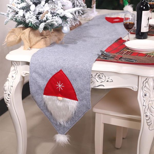 

рождественский подарок natale navidad 2020 linen таблица runner рождество украшение для дома столового cristmas украшение нового года 2021 s
