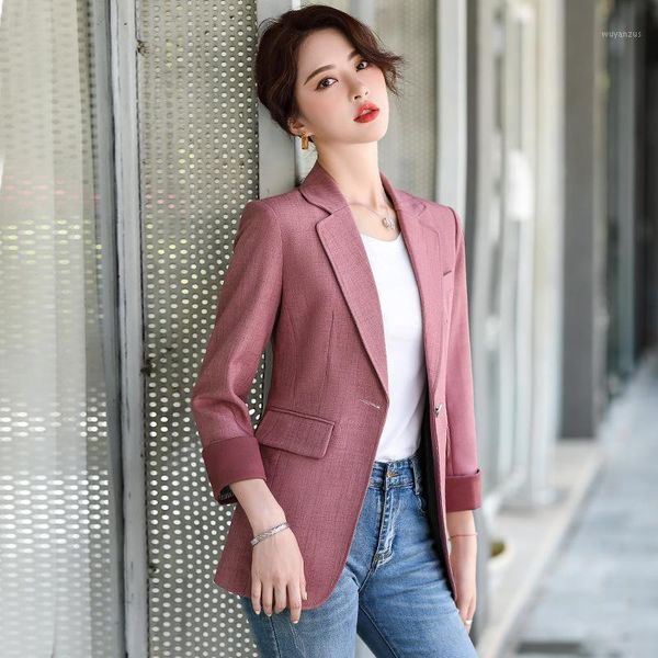 

plus size women's jacket solid color button suit coat lapel coat cardigan women's spring and autumn long sleeve wo1, White;black