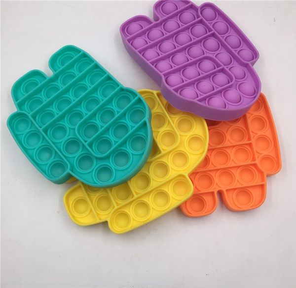 

push pop silicone sensory fidget toy anxiety an it stress relief pop bubble game for kids table games 2021 push bubble fidget toys g10603