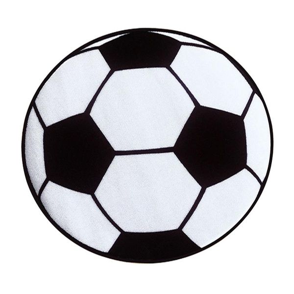 

new-round football carpet living room parlor mats children kids boys bedroom carpet chair rugs bath mats boy 60cm