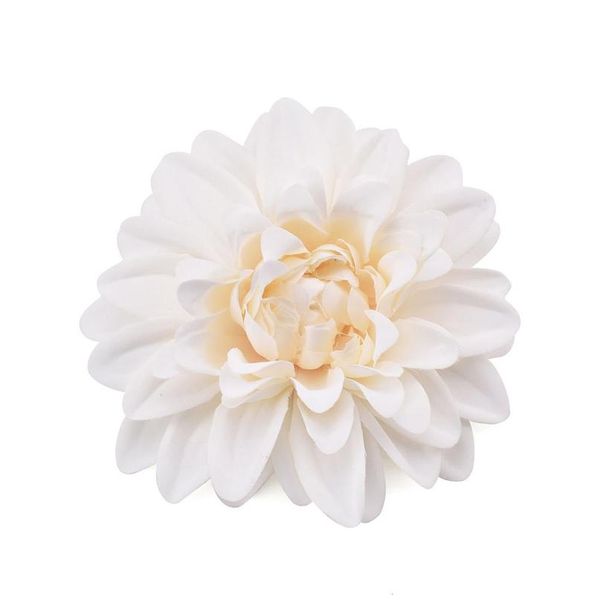 

20pcs dahlia artificial silk flowers heads for wedding decoration rose diy wreath gift box scrapbooking craft fake flo jllaab