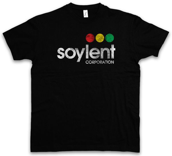 

soylent corporation t-shirt - green company войти логотип 2022 sci fi science печати футболка мужчины топ тройник спорта толстовка с капюшон