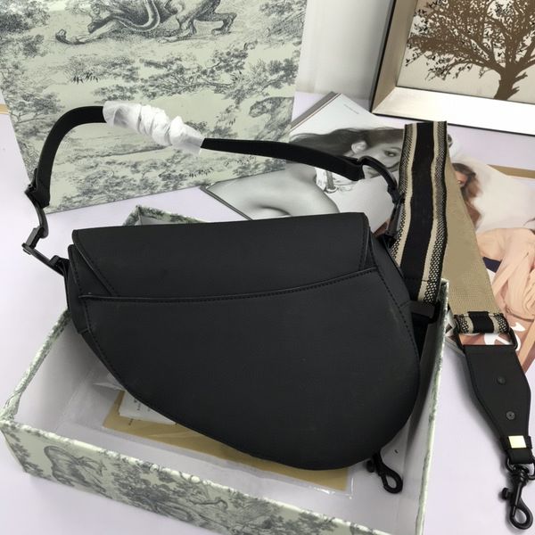 

new classic embroidered saddle bag letter pattern one shoulder messenger bag women's shopping handbag