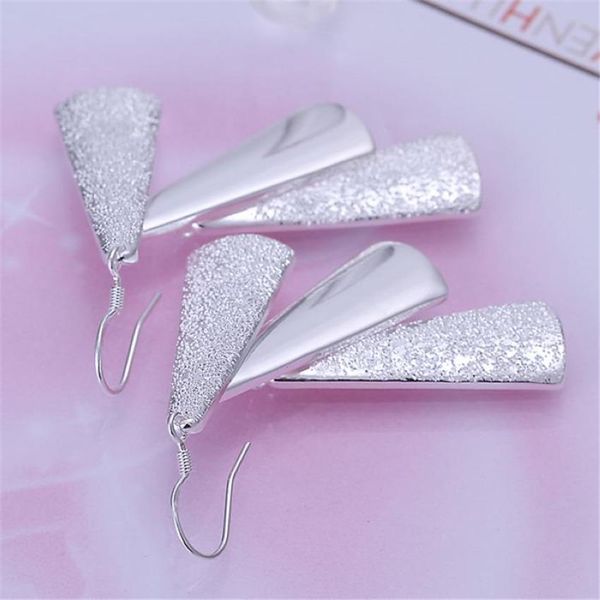 

retro triangle charms earrings beautiful silver color jewelry for women lady gift wedding party nice cute jewelry e015 h sqcsse, Golden