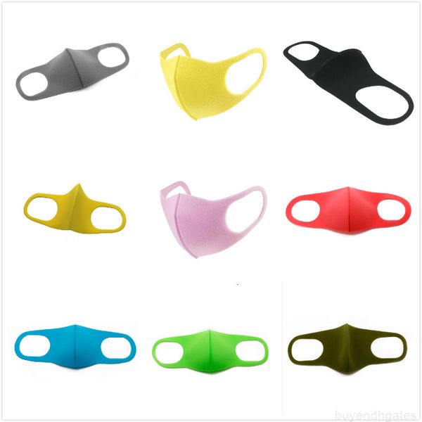 

dhl kids opp bag face masks earloop foldable respirator washable mouth masks sponge dustproof mask protective masks aha604