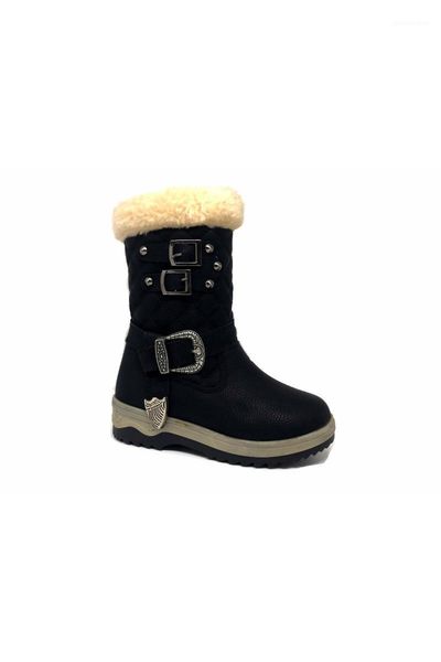 

athletic & outdoor girls black kids inside furry boots 90701