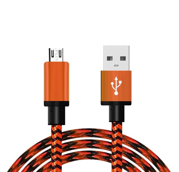 

micro usb cable short fast charging nylon usb sync data cord obile phone android adapter charger cable for xiaomi qylkdj infant2005