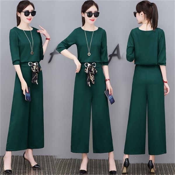 

chiffon ample leg group femme piece defines womens outfits lady of the office for attacked women's clothing suit kpj4, White
