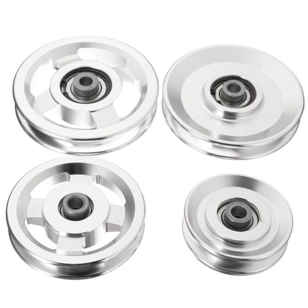 

accessories 73/95/110/114mm diameter universal aluminium alloy wearproof bearing pulley wheel cable home gym sport fitness equipment part