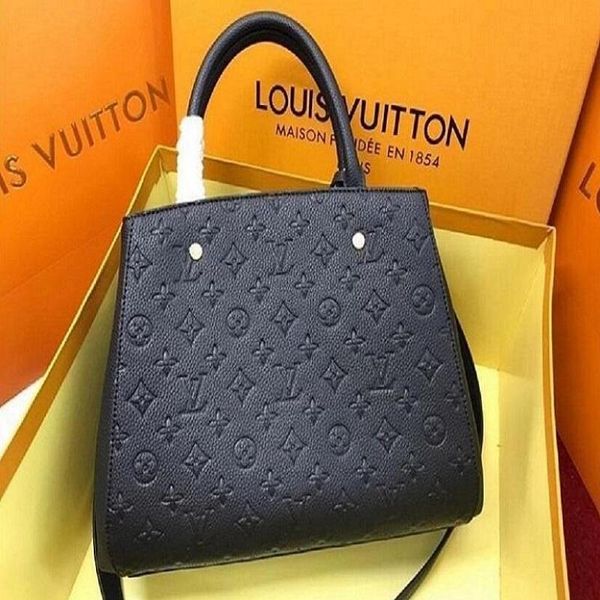 

solds tote luxurys handbags purses leather bag embossing bag designers women letter genuine crossbody shoulder bags montigne brand osvv