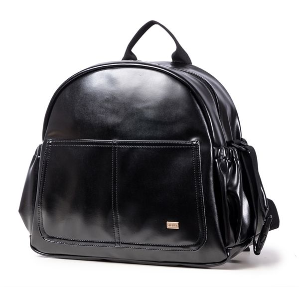 

soboba diaper backpack for mother smooth waterproof fashion diaper bag for baby care nappy changing bag black stylish backpack 201125