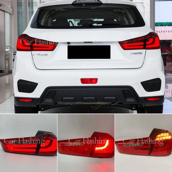 

1set taillight tail light for mitsubishi asx 2011 2012 2013 2014 2015 2016 2017 2018 2019 led rear lamp drl brake signal reverse