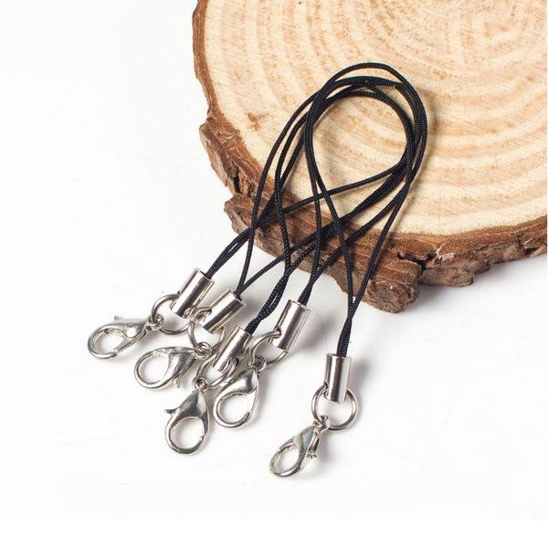 

20/40pcs/lot thread cord key holder diy bag key ring bags toys hanger lobster keyrings diy keyfob diy keychain acc bbyymw