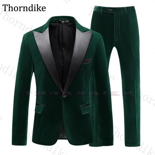 

thorndike autumn men suit slim fit fashion one button jacket with pants 2pcs set custom made wedding tuxedos for male prom groom1, White;black