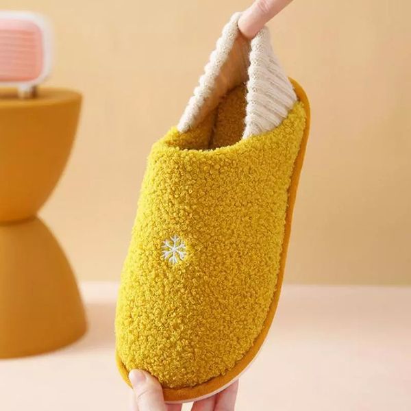 

warm women cotton boots winter slippers women shoes female soft plush warm bedroom slipper home indoor cute plus plush slippers #9853, Black