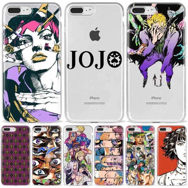 

jojo's strange adventure paradise jojo mobile case, accsori, shell for vip xr max x 8 7 plus 6 11 12 mini profsional