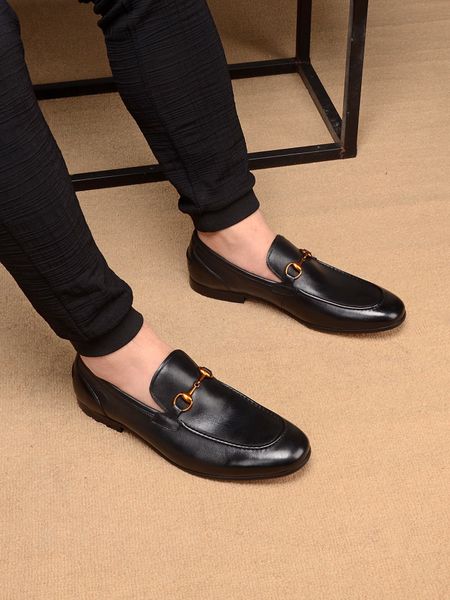 

men's dress shoe clould patent leather men wedding oxford shoes lace-up office suit men's casual shoes luxury italian plus size, Black