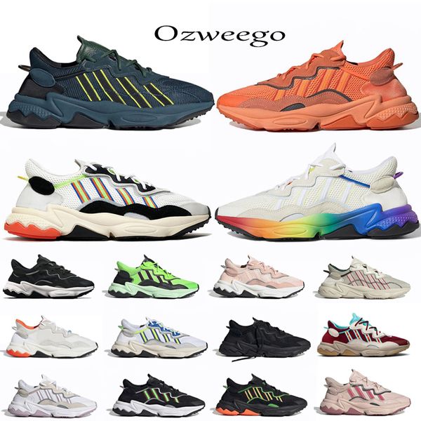 

new solar reflective waterpipe ozweego men women era pack speed calabasas designer green solar yellow halloween tones core black trainer