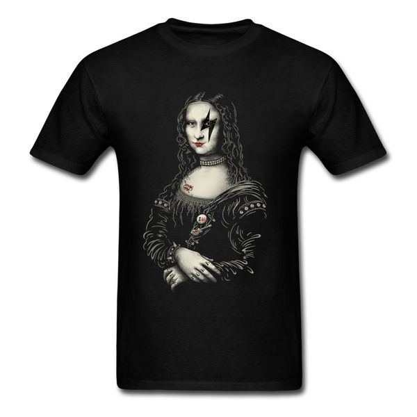 

renaissance mona lisa rock rock man white short sleeve custom xs 3xl brand clothing for sport hooded sweatshirt hoodie men t shirt