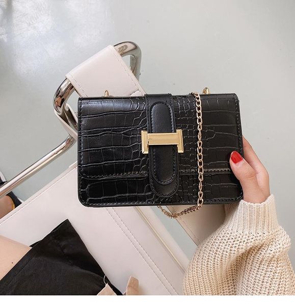 

2020 new women's handbag alligator tote bag pu cross body bag woman fashion handbag cell phone pocket satchels