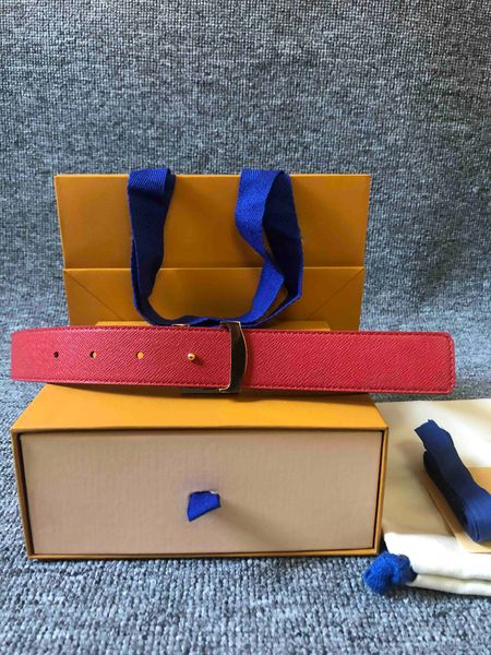 

brown letter red genuine leather women belt with box men designers belts women belts designer belts 678, Black;brown