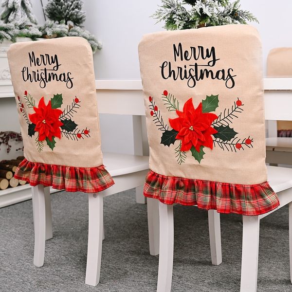 

s7lwu нового рождества продажи украшения dahonghua льняного чехле chairstool стул s3rpq горячего стул стул покрытие