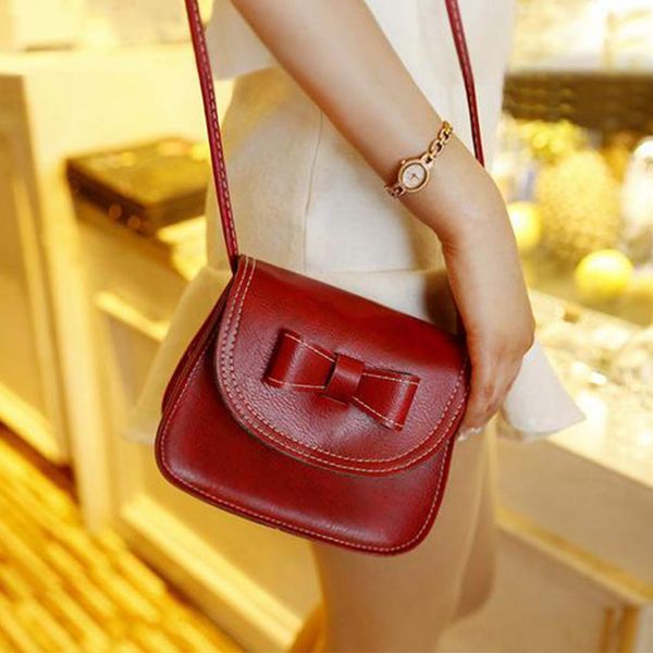 

2020 new stylish classic bow mini party bag fashion women crossbody bags pu leather women shoulder bag messenger