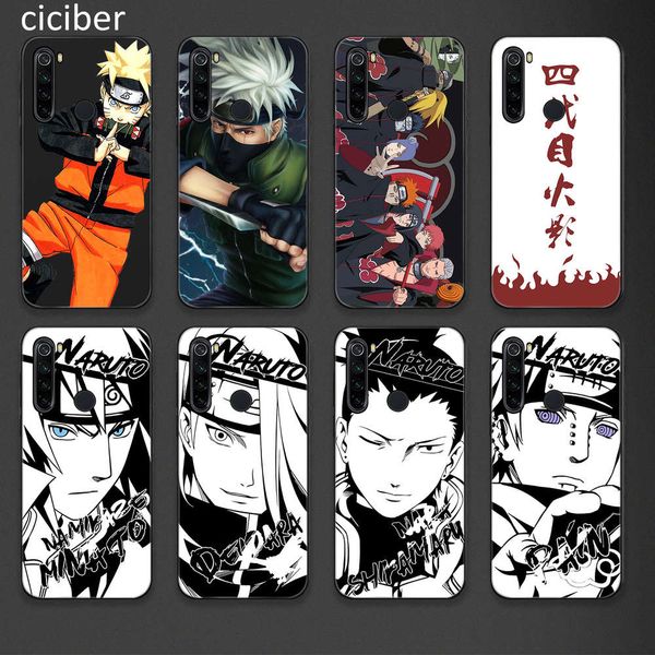 

naruto mobile phone cover is redmi note 9 879a 8a 8t k30 6 pro mi 10 989t pro se small x3 f1 soft black helmet cover