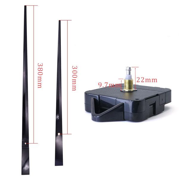 

38см длинных часы игла diy high torque часы движение fitting часы часть большой игла аксессуары механизм большого размер new bbyaoj xmh_home