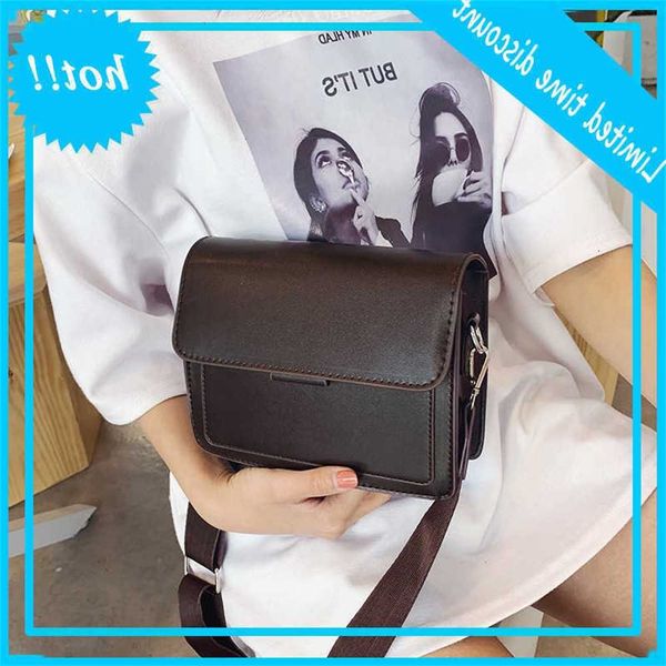 

new casual wide belt messenger vintage pu leather shoulder bags women small flap crossbody task