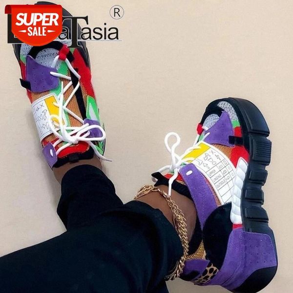

doratasia big size 35-43 brand new lady patchwork colorful sneakers ins shoelace platform sneakers casual autumn shoes woman #bq5i