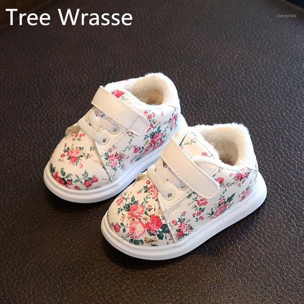 

baby cotton shoes baby girl boots new winter plus cotton princess shoes small floral warm soft bottom toddler1, Black;grey