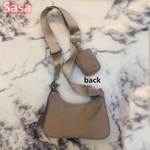 

sasa 2020 более широкое плечо сумка нейлон водонепроницаемый мешок цепи hobobag