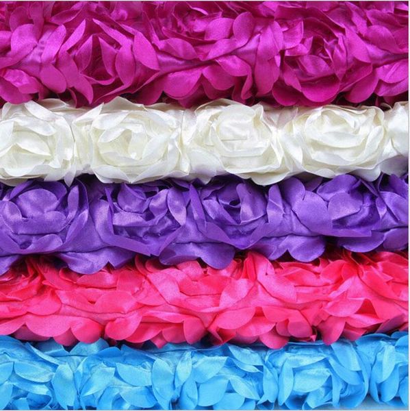 

chinese tradition 3d rose cloth flower fabric for party backdrops table wedding carpet wedding dress diy decoration p props