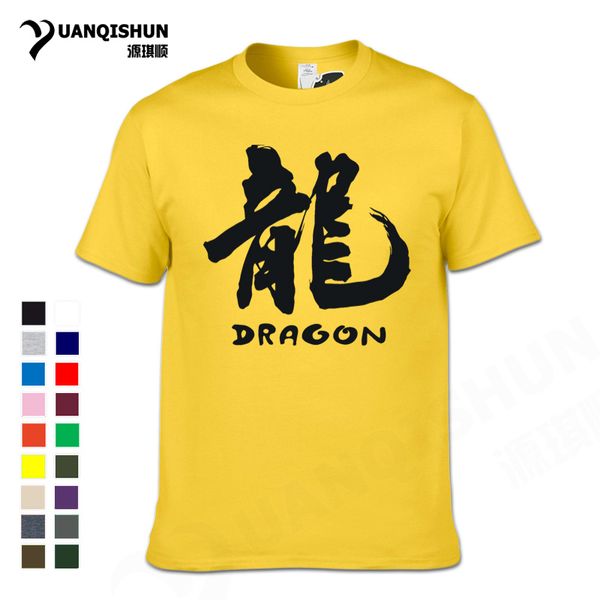 

спорт yuanqishun 2018 года новый мужской футболки китайский стиль каллиграфии