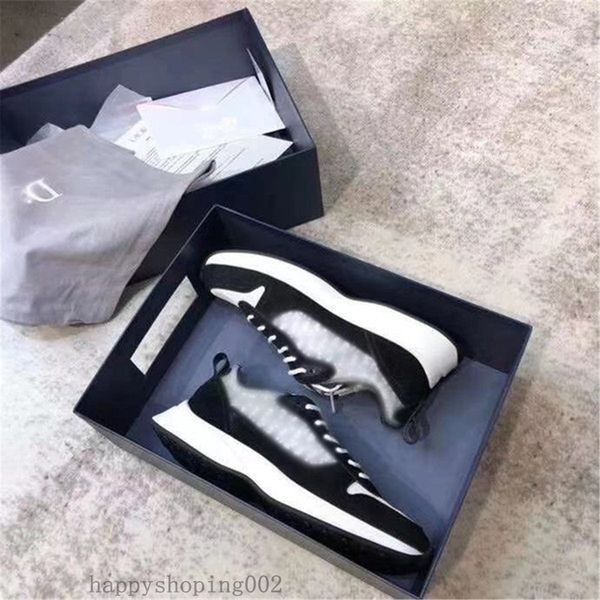 

2021 boy new men's b25 runner running sneakers black technical mesh grey children's dio twill canvas rubber oblique casual shoes