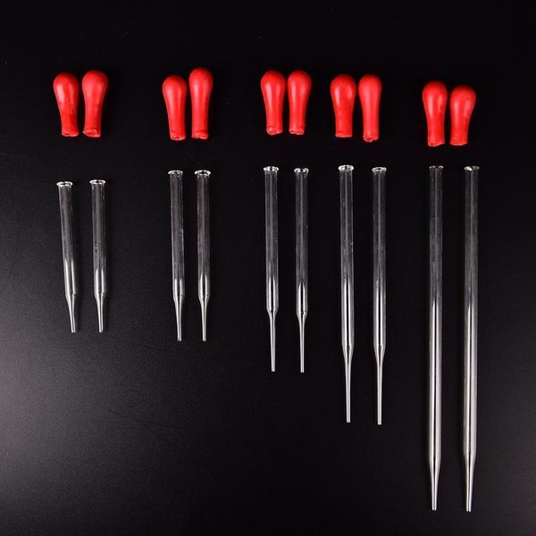 

2pcs glass dropper medicine pipette durable sile head liquid dropper burette transfer pipette lab supplies 9/10/12/ bbycfu