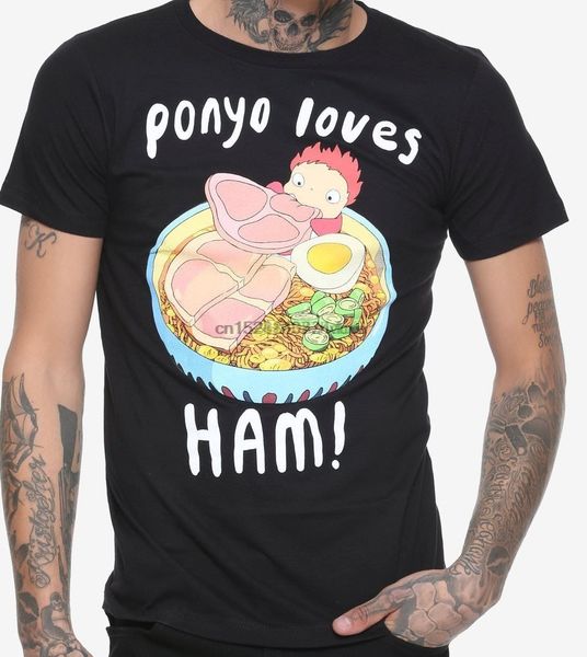 

studio ghibli ponyo loves ham letter tee sport hooded sweatshirt hoodie