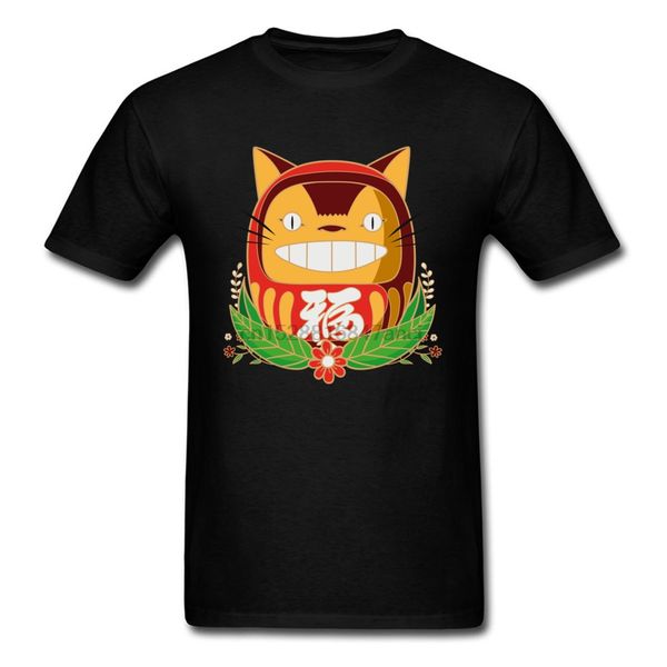 

catbus daruma t shirt funny mens tshirt neighbor totoro tshirt man cartoon japan chic anime tees lucky sport hooded sweatshirt hoodie